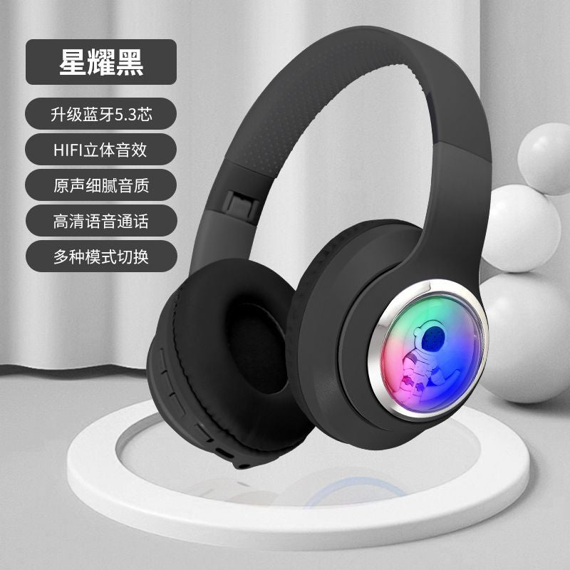 Bluetooth over-ear noise cancelling headphones - wireless headset for women, stylish design, high-quality audio, trendy fashion