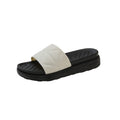 Women's summer slippers - stylish, sweet, princess-style, thick-soled, indoor/outdoor, non-slip, beach-ready thong sandals