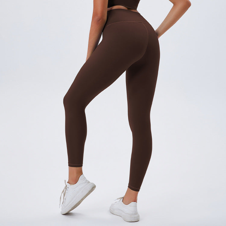 eco-friendly fabric sports bra running compression fitness tank top high-waisted leggings with padded bra and back support yoga set