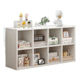 Balcony bay window storage cabinet storage rack cabinet storage cabinet plaid cabinet floor-standing single-layer low cabinet bookshelf for home bookcase