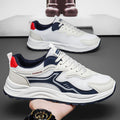 Men's trendy athletic casual shoes - 2026 summer mesh breathable versatile casual sneakers - men's height increasing chunky sneakers