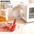 304 stainless steel 9-bead sieve spoon flour soy milk juice filter baking milk tea food supplement colander wholesale