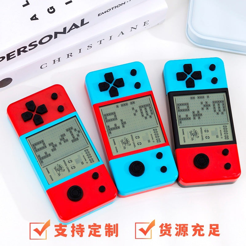 Handheld game console - classic nostalgia 3.5inch - large screen, 26 arcade games - russian electronic game console gift