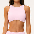 brushed yoga sports push-up bra backless high-elastic bubble wrap with chest pad and beautiful back fitness top 5529