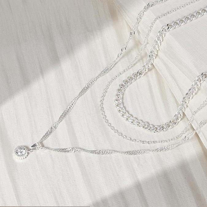 Fashion cross-border multi-layer necklace new arrivalins cold style fashion disc pendant clavicle necklace women's necklace