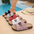 summer new arrival: plus-size platform slides for women (sizes 36-43). wholesale available. dropshipping to  and