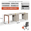2.8m single row two seats + copper color + 2 chairs