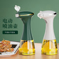 Electric oil sprayer bottle, kitchen misting oil dispenser, portable outdoor oil sprayer, home bbq oil bottle, cross-border amazon product