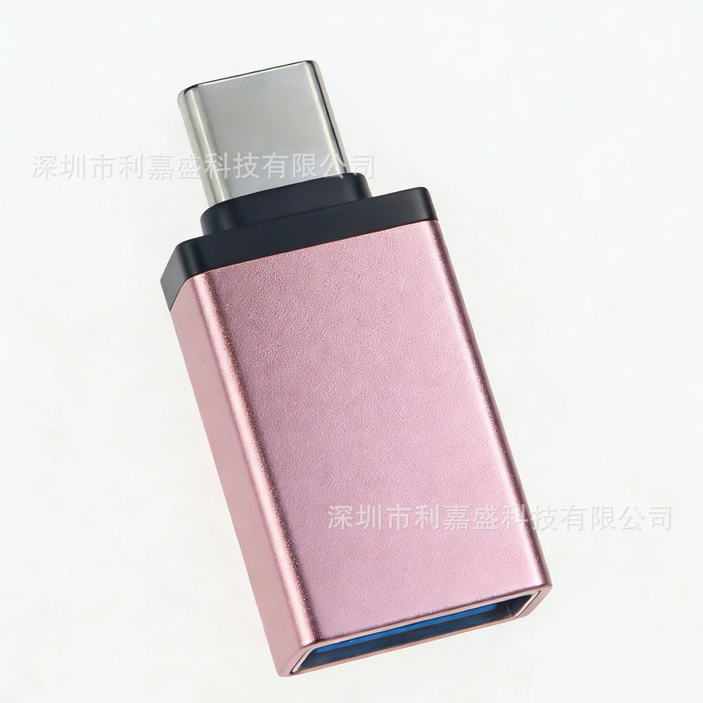 Type-c mobile phone adapter otg converter, compatible with apple 15, usb flash drive reader, usb 3.0, fast charging 120w