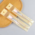 Miss rose beauty mask brush adjustable mask brush translucent white hair brush length 16cm mask brush factory wholesale