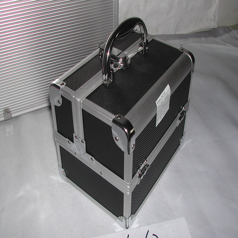 Aluminum alloy professional cosmetic case, beauty salon, tattoo embroidery and manicure toolbox, one piece of hair delivery, wholesale.