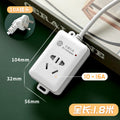 16a high-power 4000w multi-function power strip with socket converter for air conditioners, water heaters, induction cookers, and more