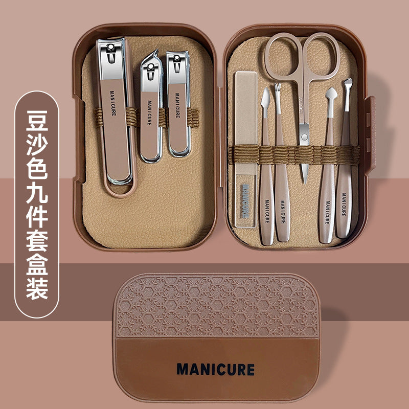portable anti-splash nail clipper set beauty manicure nail clipper set manicure tool set complete set