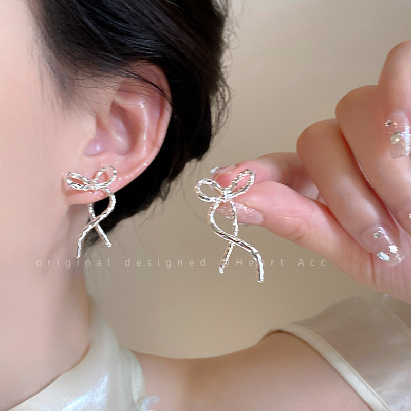 Ins pearl earrings for women niche styleaccessible luxuryeasiest for match earrings pendant classyretroelegant earrings 925 silver needle wholesale