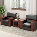 Saint-li office sofa set - business reception, meeting, and negotiation - minimalist sofa and coffee table combination