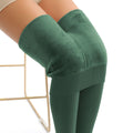 extra large size fleece-linedthickened pearl velvet bottom pants fall and winter 300gbest selling socks heattechoutwearall-in-one pants