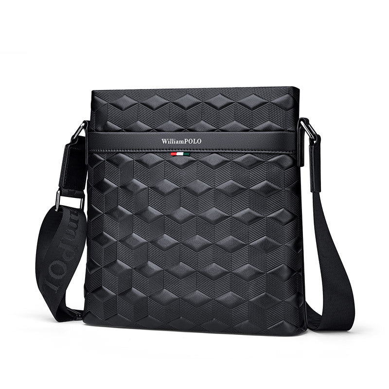 Emperor Paul Leather Crossbody Bag Men's Shoulder Bag Men's Bag 2024 New Lightweight Multifunctional Commuter Bag