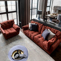Italian designer baxter small apartment living room casual sofa modern minimalist fabric sofa, ultra-minimalist style