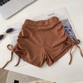 K-stylecasualhigh waist drawstring casualloose pants shorts women's summer work clothing style slimming lookeasiest for matchhot girl sweatpants multi-color