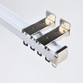 【g202】aluminum alloy electrophoresis ultra-thick peak wall thickness 2.0 silent curtain track slide curtain rod guide rail