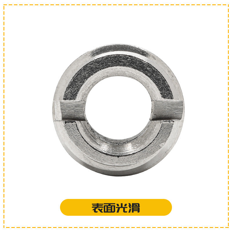 304 stainless steel 303 inner and outer teeth one-word slotted screw sleeve variable diameter nut thread conversion sliding wire braces M2-M12