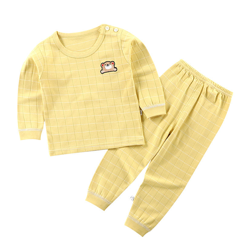 Kids' underwear set -  autumn/winter new collection - 100% cotton - boys' and girls' thermal underwear - baby and toddler loungewear - dropshipping available