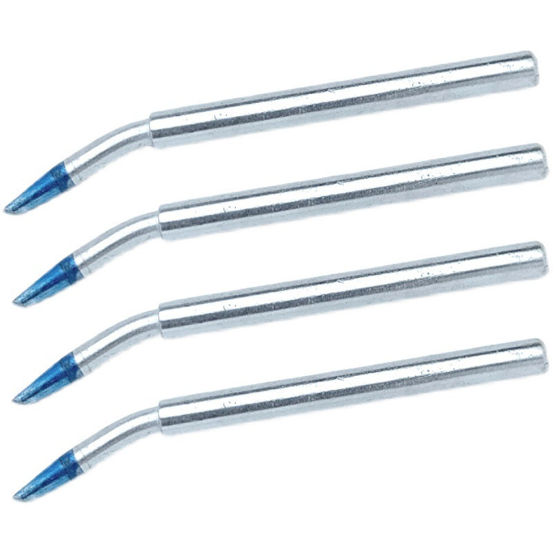 BSL blue head special d6 soldering iron head 2.0mm oblique port 2c elbow oblique port soldering iron nozzle, national standard soldering machine welding gun head