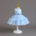 Ready-to-ship wholesale tulle children's dresses, cake princess dresses, baby girl's first birthday dresses, flower girl dresses