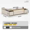 2.8m boss table [luxury double cabinet]