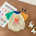 Newborn baby short-sleeve bodysuit - summer lightweight style - unisex baby summer outfit - romper - going out triangle swaddle - crawling suit