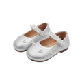 Vancahao  spring new children's leather shoes girls' mary jane lace princess shoes fashionable versatile flats