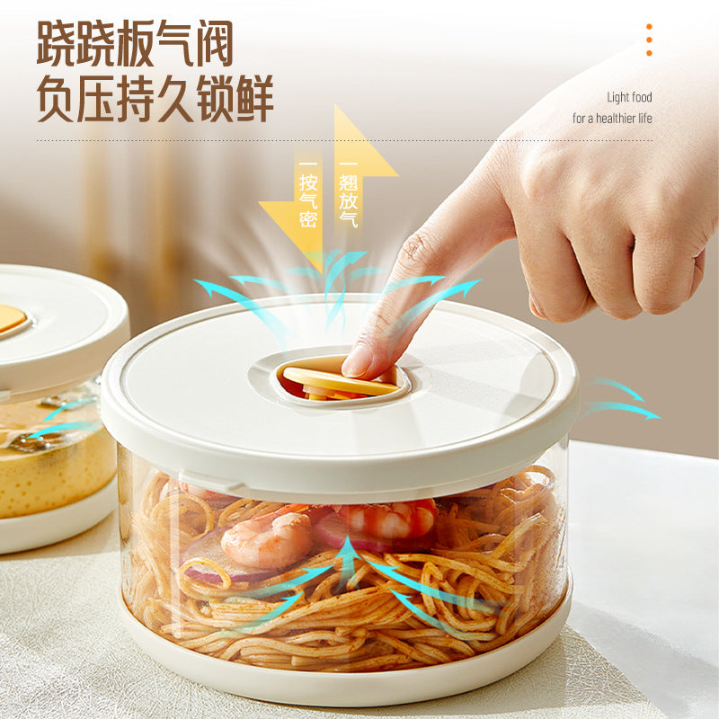 High borosilicate glass lunch box can be heated in microwave oven, food grade lunch box with lid, sealed and fresh storage bento box