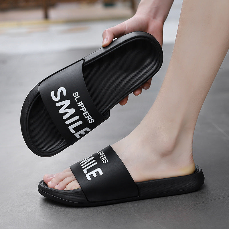 跨境男士拖鞋夏季踩屎感47码外穿一字拖外贸运动沙滩拖鞋一件批发