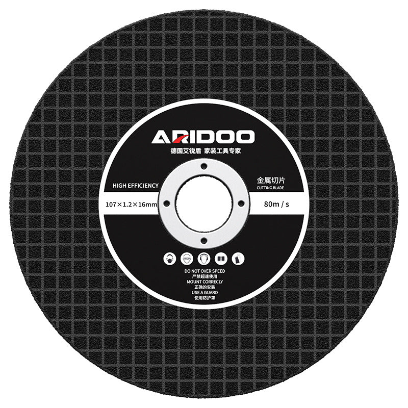Resin slicing Angle grinder cutting blade Grinding wheel blade iron saw blade 100 type metal stainless steel special cutting