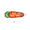 Authentic cartoon carrot storage organizer - multifunctional draining, non-slip, and heat-resistant mat for kitchen stovetops