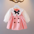 Baby girl dress - spring/autumn chic - kids' first birthday dress - little girl princess dress - spring collection