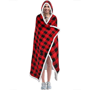 Lazy pullover pajamas, heattech clothing, cashmere tv blanket, hugging hoodie, cold-proof heattech nightgown, cloak, cloak