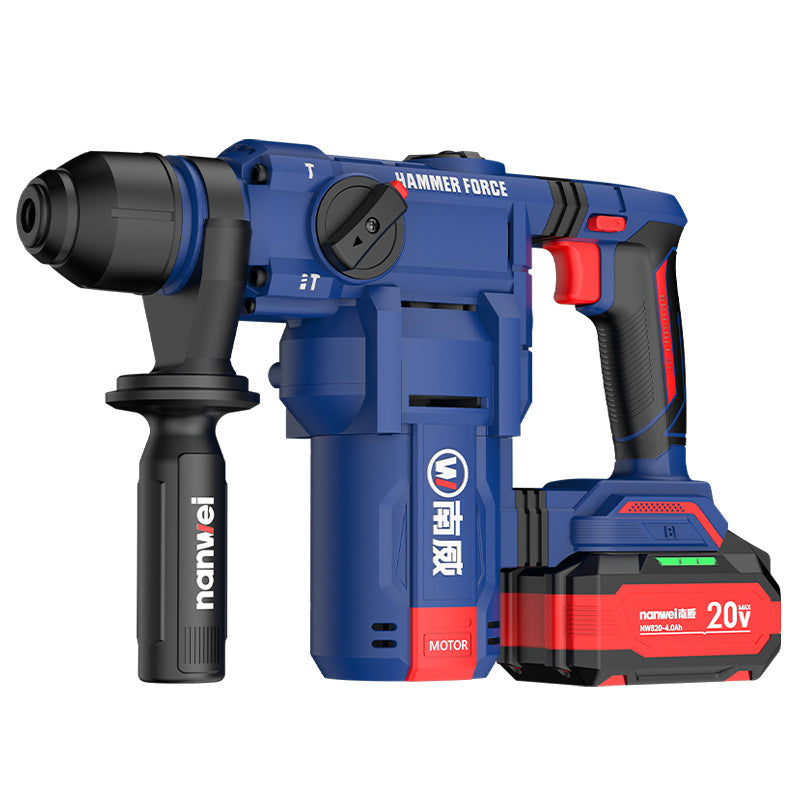 personalized nanwei brushless 28 light lithium electric hammer home improvement industrial high-power dual-purpose impact drill power tool