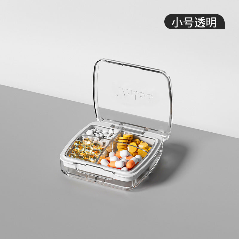 Medicine box Portable medicine packing box Three meals a day Mini small medicine box Portable medicine box Pill dispenser