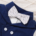 Boys' spring/autumn  new faux two-piece top, boys' british style gentleman solid color two-piece set, boys' outfit