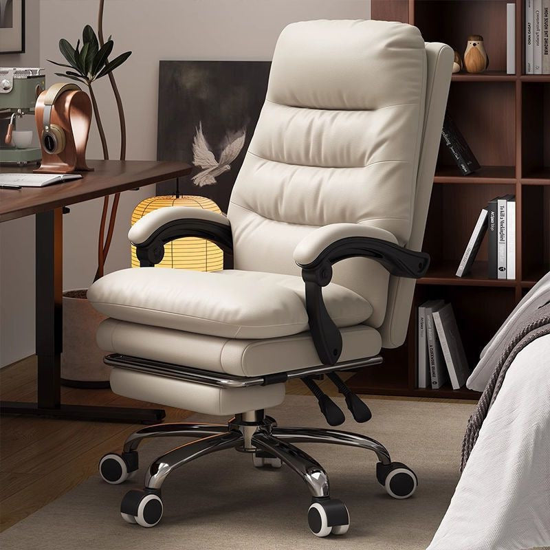 Home computer chair backrest plaid sofa chair office seat reclining boss chair office chair study