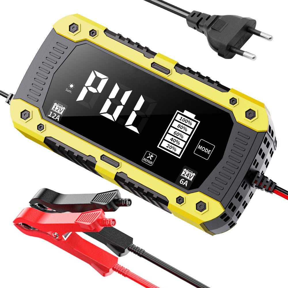 new 12v12a24v6a lifepo4 14.6v 29.2v car and motorcycle battery charging