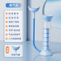 Breathing dumbbell abdominal breathing lung capacity slim belly breathing trainer running facial men's and women's fitness equipment