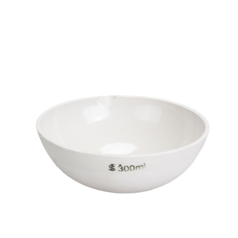 陶瓷蒸发皿陶瓷元皿圆底蒸发皿35/60/75/100/125/150/200ml理化瓷