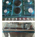 4 four gas two 2 electric oven burner stove stove one-piece upright barbecue fry 900 wide processing print l