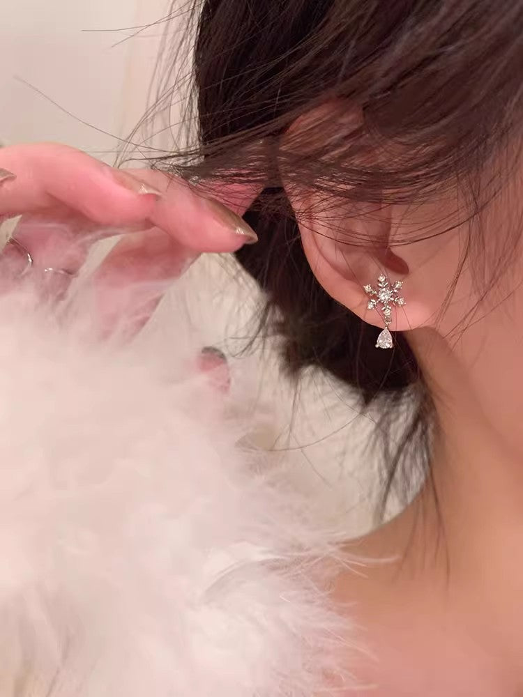 Ins pearl earrings for women niche styleaccessible luxuryeasiest for match earrings pendant classyretroelegant earrings 925 silver needle wholesale