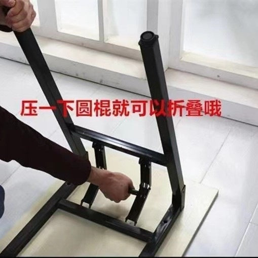 Economical modern folding table training table bench conference office desk minimalist single-tier foldable outdoor study table