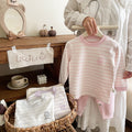 Kids autumn clothes and long trousersfall and winter comfortable velvet cotton baby intimatessuitthickenedheattech boys and girls pajamas cotton sweater