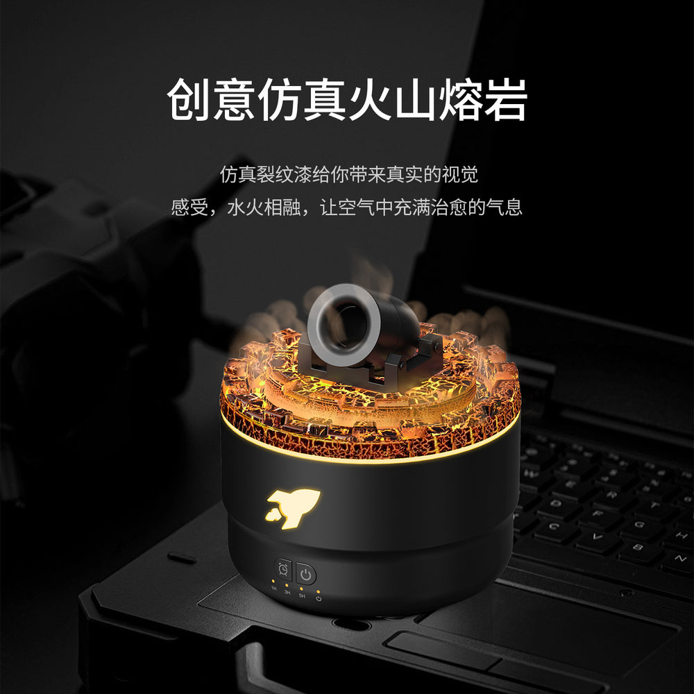 new smoke ring volcano turret aromatherapy machine for home humidifier large capacity large fog volume diffuser essential oil