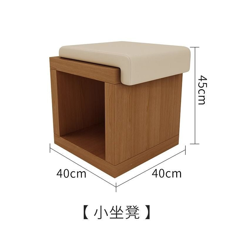 Bench can be used as a wall-mounted booth casual table and chair double sofa restaurant cafe dessert milk tea shop sofa table and chair